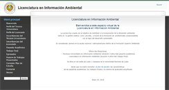 Desktop Screenshot of infoambiental.unlu.edu.ar