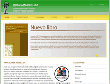 Tablet Screenshot of histelea.unlu.edu.ar