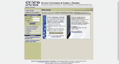 Desktop Screenshot of empleos.unlu.edu.ar