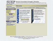 Tablet Screenshot of empleos.unlu.edu.ar
