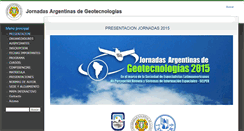 Desktop Screenshot of jornadaseducacion.unlu.edu.ar