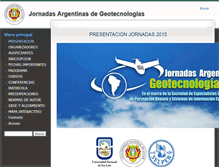 Tablet Screenshot of jornadaseducacion.unlu.edu.ar